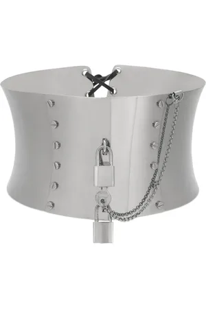Dolce & Gabbana Padlock-detail corset belt
