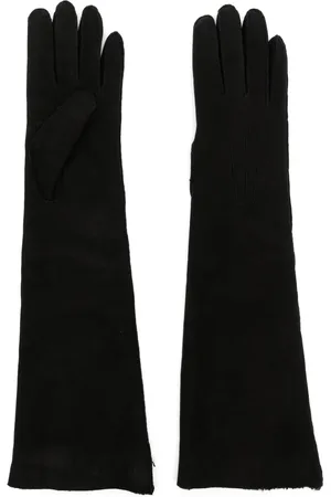 Bottega Veneta Long leather gloves