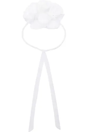 DOUUOD KIDS Floral-appliqué cotton headband