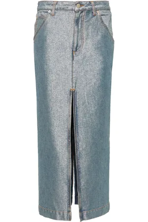 DARKPARK Erika denim midi skirt