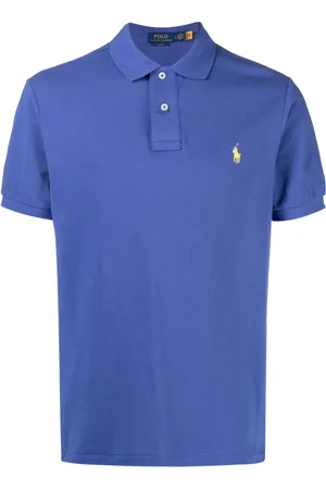 Ralph Lauren Embroidered-logo piqué-weave polo shirt