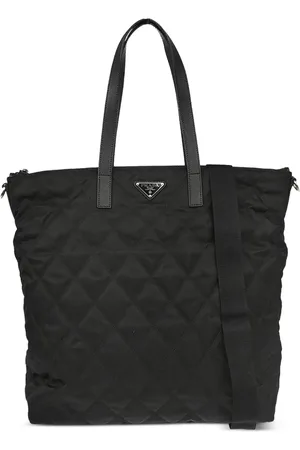Prada 2010s quilted tote bag