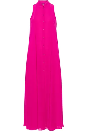 Emporio Armani Textured pleated midi dress