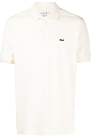 Lacoste Logo-patch cotton polo shirt