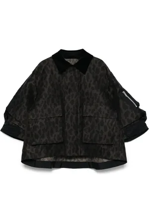 SACAI Leopard-print jacket