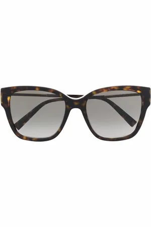 Givenchy Tortoiseshell-effect cat-eye sunglasses