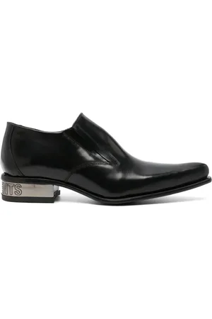 Vetements X New Rock 40mm leather loafers