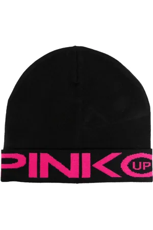 Pinko Logo-jacquard beanie