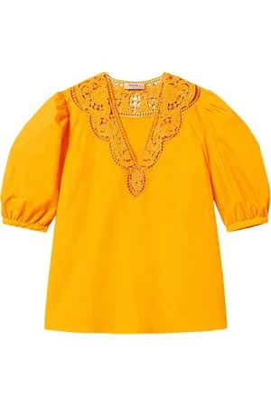 Twin-Set Broderie-anglaise blouse