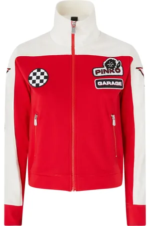 Pinko Logo-appliqué jacket