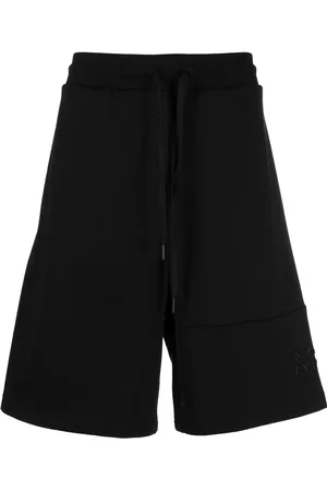 Moncler Embroidered-logo jogging shorts
