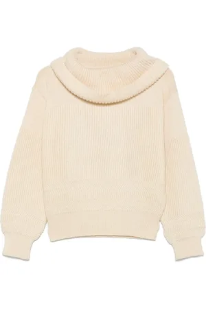 Issey Miyake 1980s cowl-neck sweater