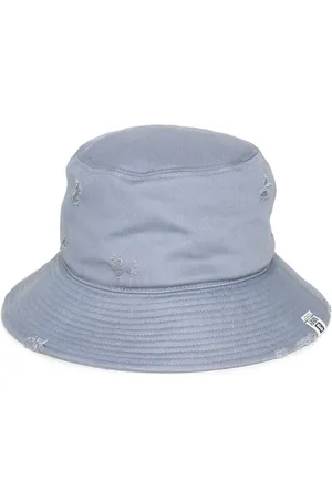 Maison Mihara Yasuhiro Distressed-effect cotton bucket hat