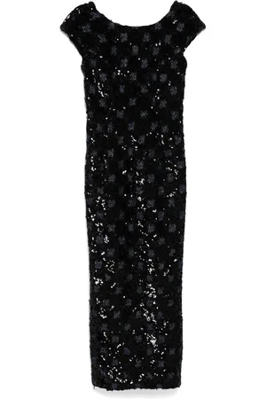 LOUIS VUITTON Sequin-embellished gown