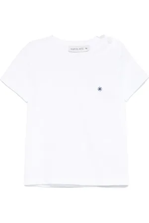 Manuel Ritz Logo-embroidered T-shirt