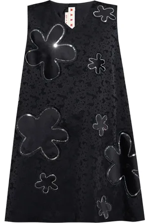 Marni Floral-jacquard mini dress