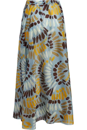 Jucca Printed-pattern skirt