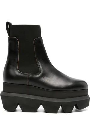 SACAI 90mm Chelsea leather boots
