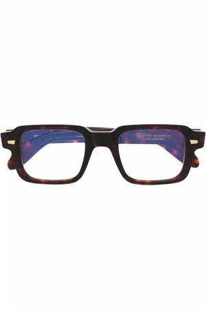 CUTLER & GROSS Tortoiseshell square-frame glasses