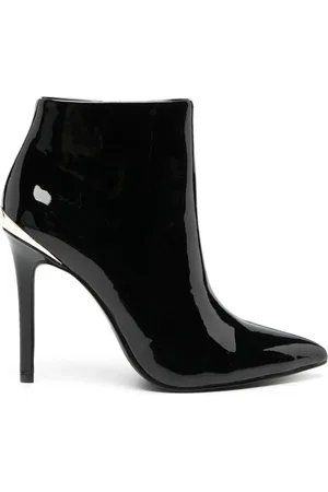 Roberto Cavalli Patent faux-leather 120mm boots