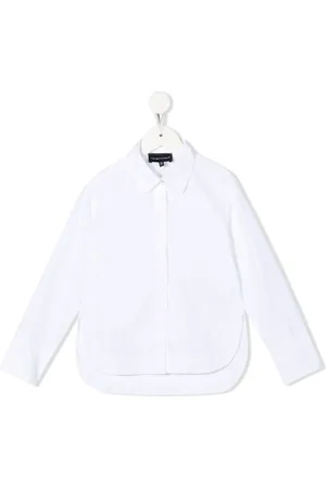 Emporio Armani Long-sleeve poplin shirt