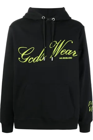 GCDS Slogan-print pullover hoodie