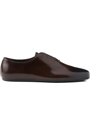 Prada Brushed leather lace-ups