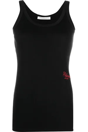 Serafini Logo-embellished tank top