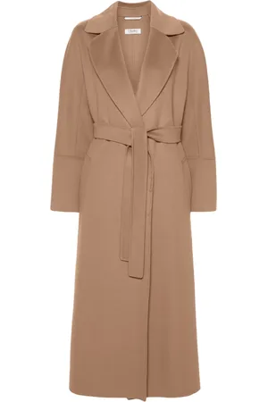 Max Mara Belted virgin wool coat