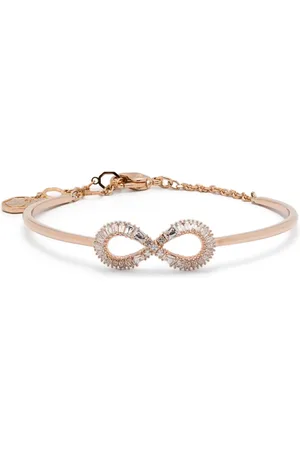 Swarovski Hyperbola zirconium-embellished bangle