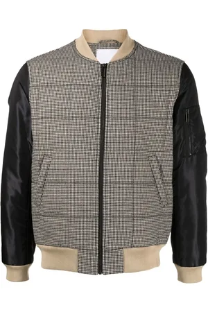 Ports V Zip-up padded jacket