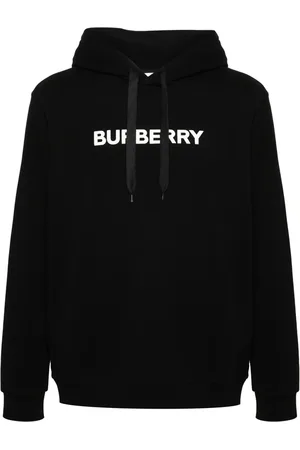 Burberry Logo-print cotton hoodie