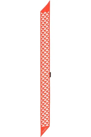 Prada Patterned twill scarf