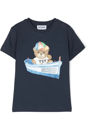 Moschino Teddy Bear boat print T-shirt