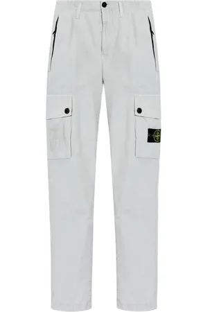 Stone Island Logo-patch cargo trousers