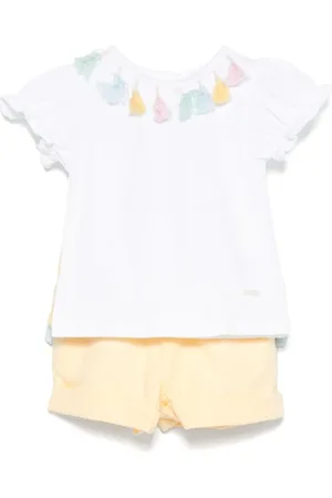 PATACHOU Tassel-detail shorts set