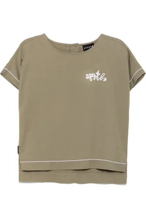 AGNÈS B. Logo-embroidered T-shirt