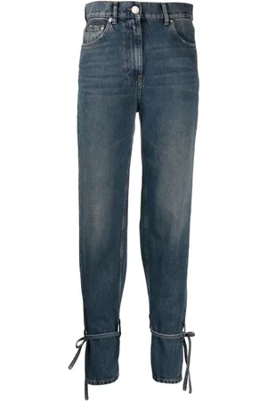 IRO Tie-fastening straight-leg jeans