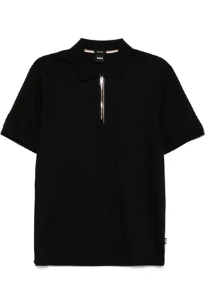 HUGO BOSS Half-zip polo shirt