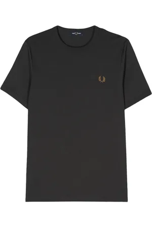 Fred Perry Embroidered-logo cotton T-shirt
