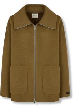 Studio Tomboy Wide-collar jacket