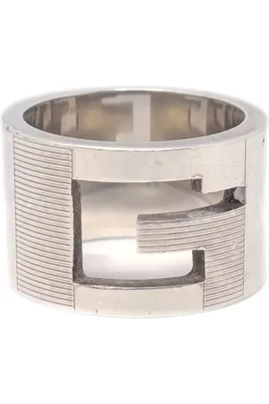 Gucci 1990-2000 G logo ring