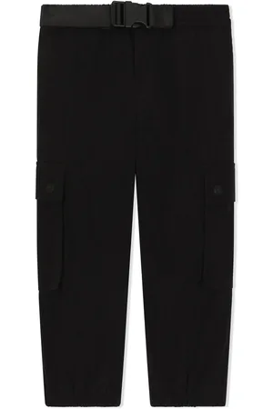 Dolce & Gabbana Belted straight-leg trousers