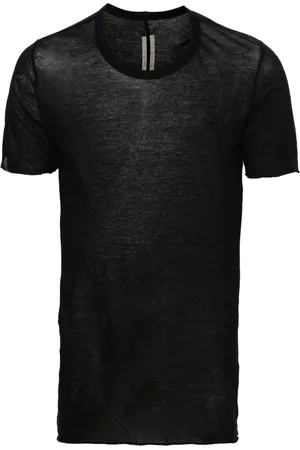 Rick Owens Raw-cut cotton T-shirt