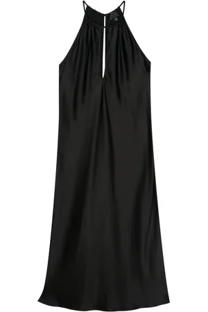 NILI LOTAN Eglantine charmeuse midi dress