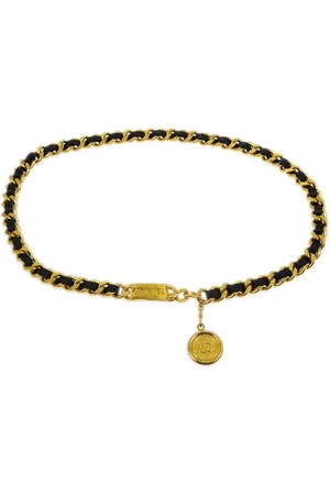CHANEL 1990-2000s Medallion belt