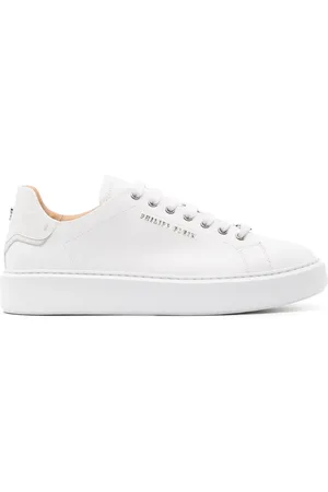 Philipp Plein Hexagon leather sneakers