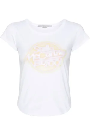 Stella McCartney Logo-print cotton T-shirt