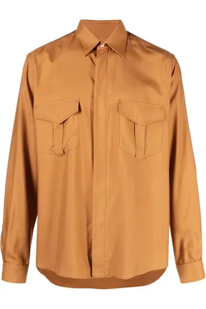 Bally Pointed-collar silk shirt