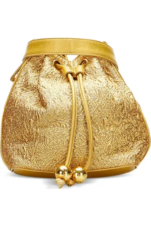 CHANEL 1991-1994 brocade bucket bag